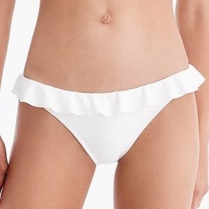 J Crew ruffled bikini bottoms